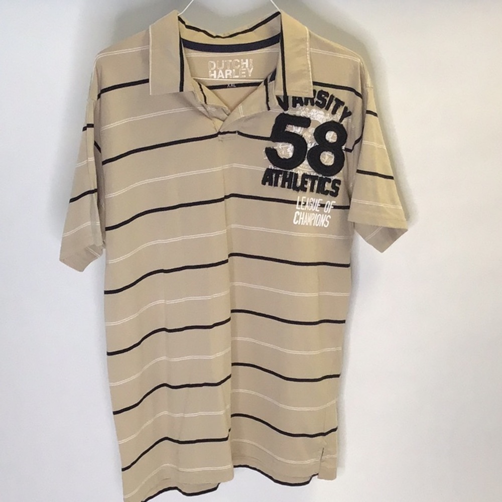 Dutch and Harley Mens XL polo